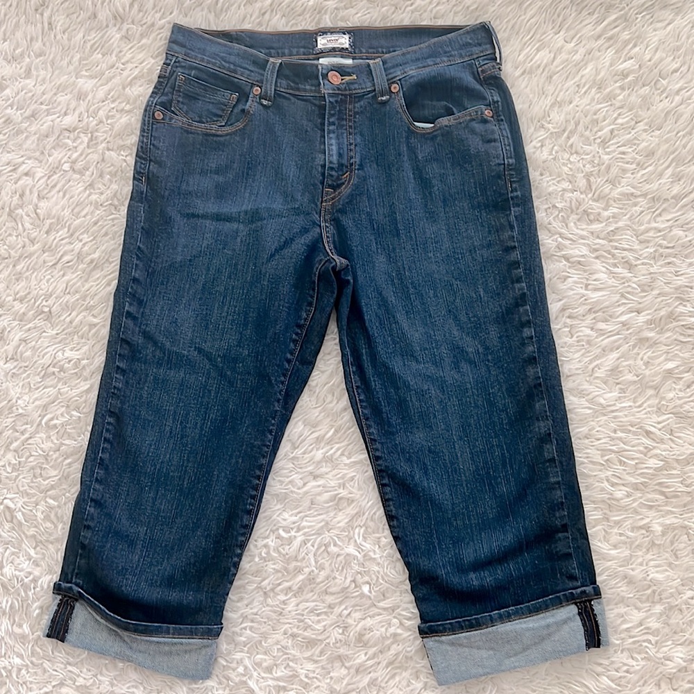Levi's 515 Jeans Ankle Capri Denim Size 8 Womens